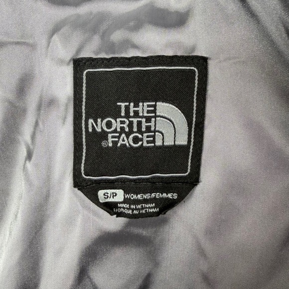 The North Face Miss Metro Down Parka Jacket Grey 550 Fill Hooded Womens Small - Picture 2 of 8